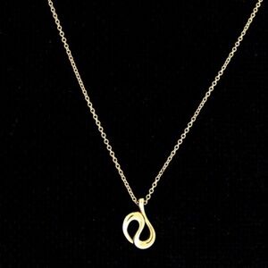 Tiffany & Co. Peretti Open Wave 18k Yellow Gold